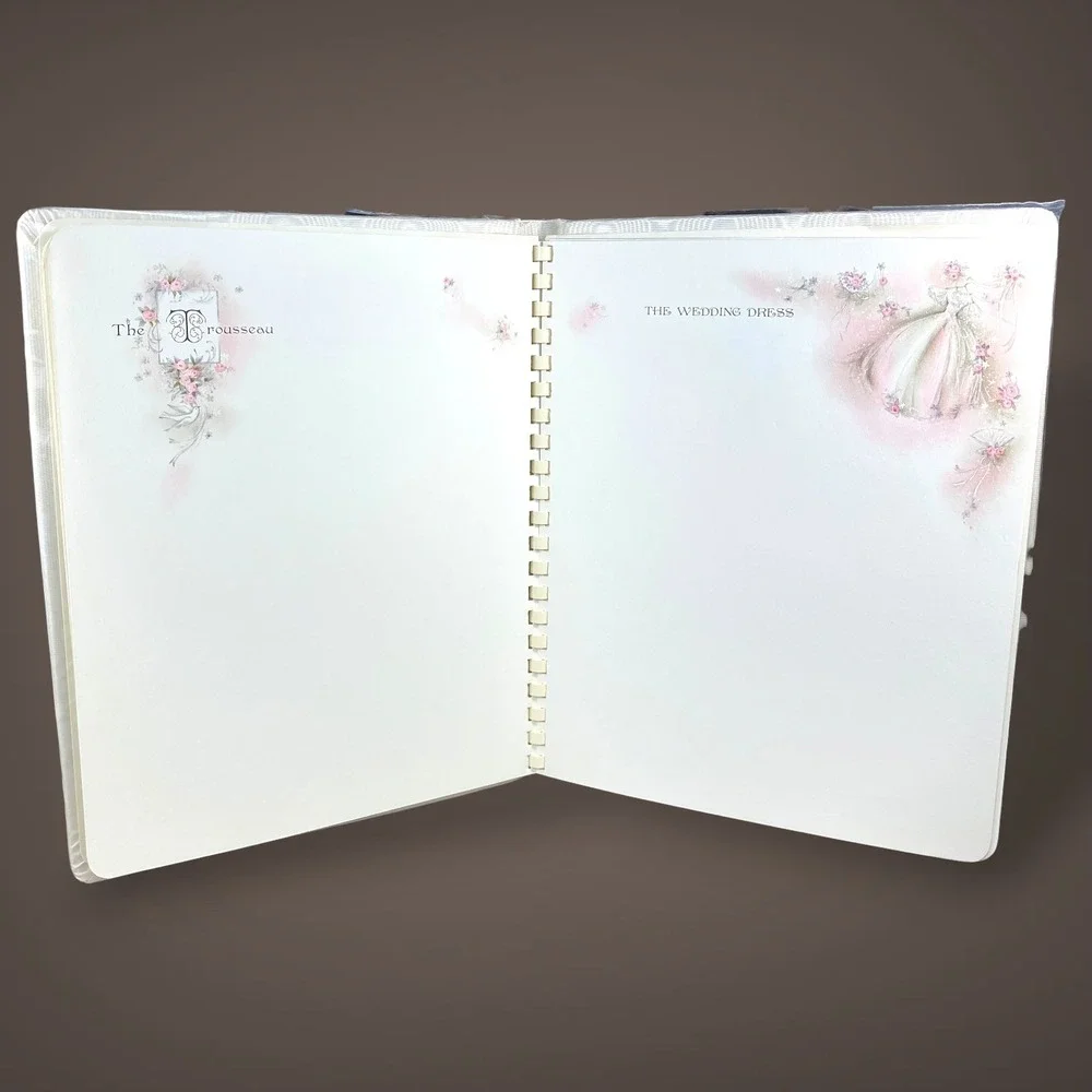 Hallmark Wedding Memory Book Photo Scrapbook Album New Box 1970s Vintage